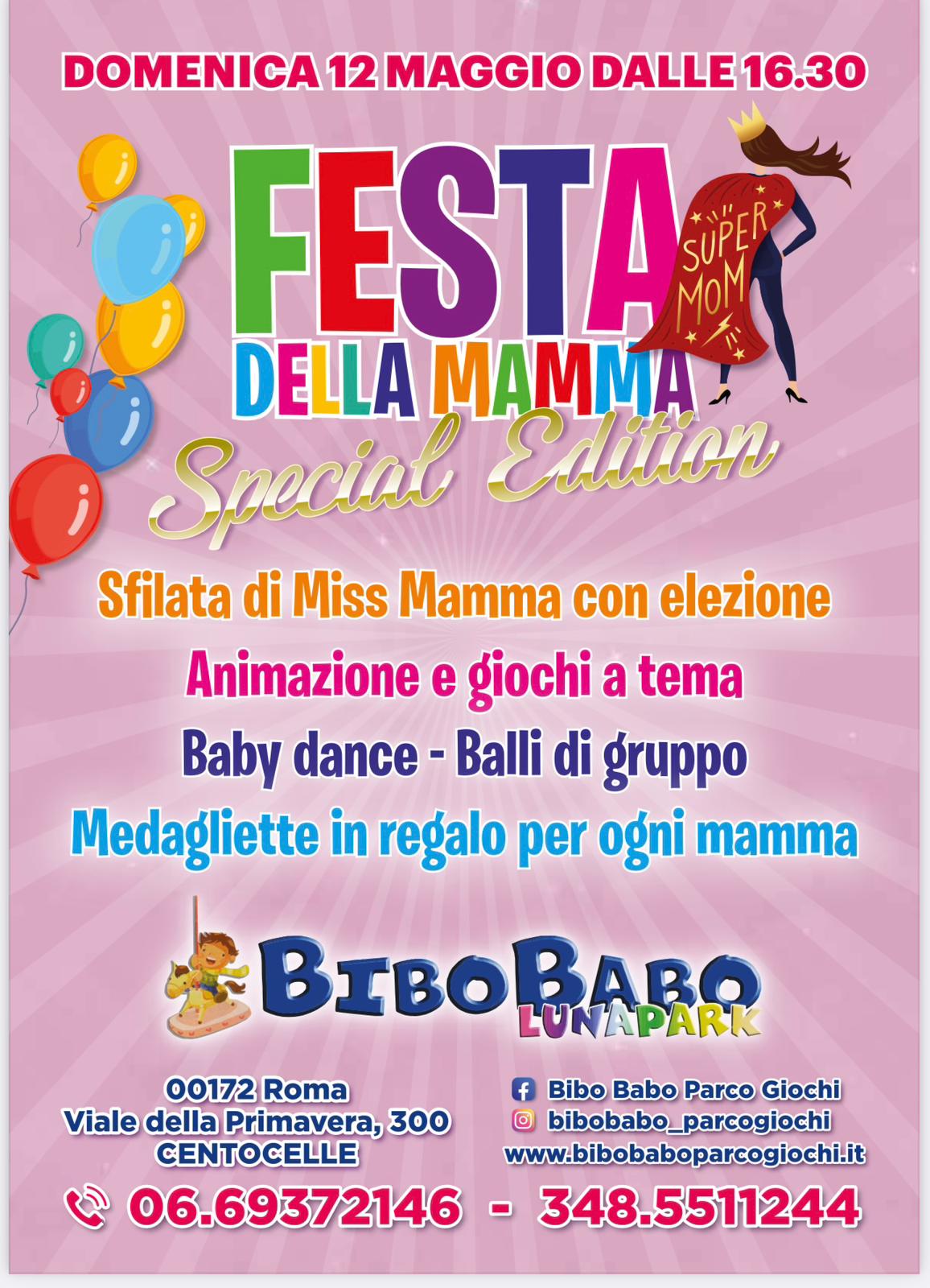 festa della mamma a roma